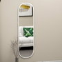 Hanah Home Espejo Magnum - White, Blanco, MDF, 40x120x2.2 cm